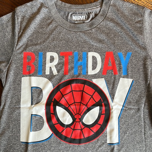 Athletic Spiderman Birthday shirt size medium - Picture 2 of 3